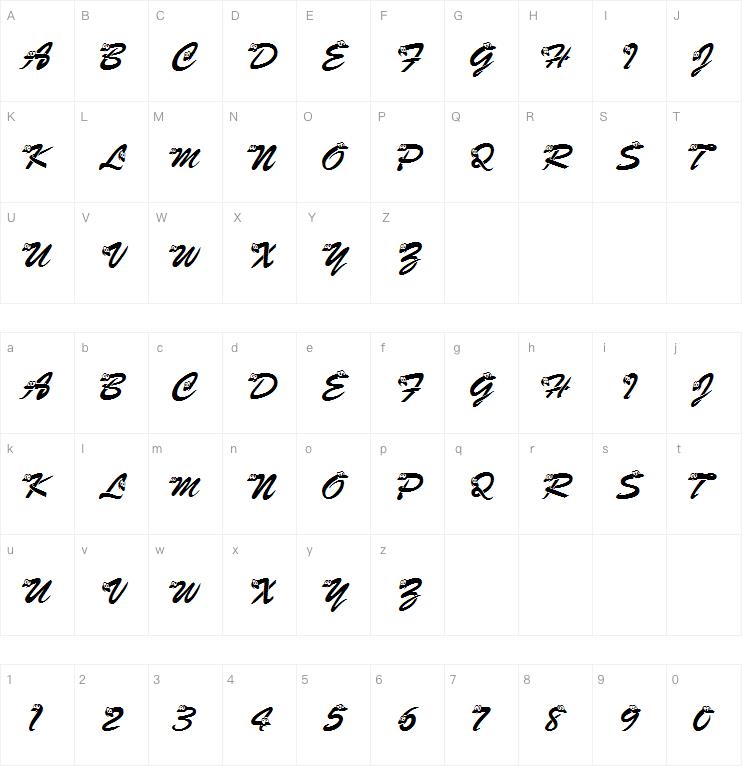 KASnake字体