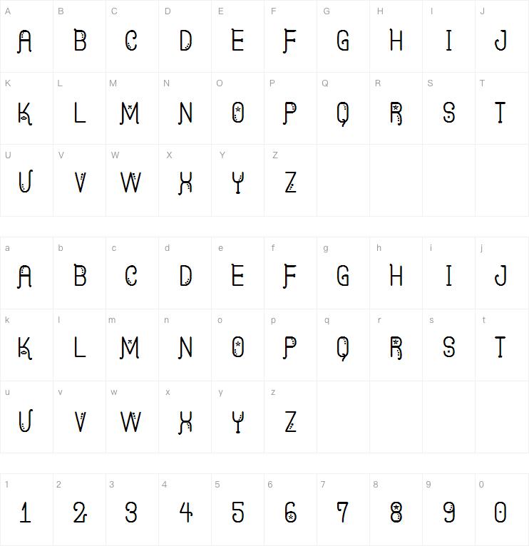 Kasquiwane St字体