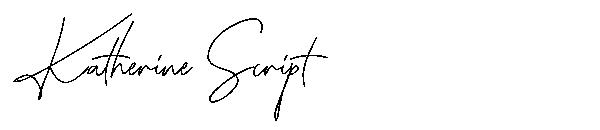 Katherine Script字体