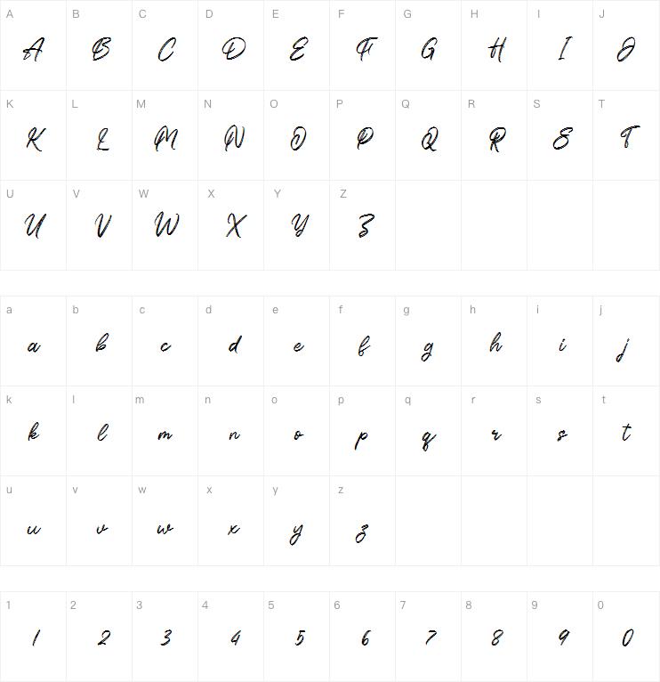 Kattalyna字体
