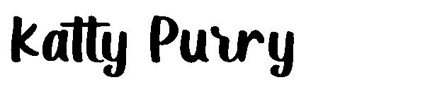 Katty Purry字体
