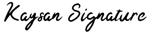 Kaysan Signature