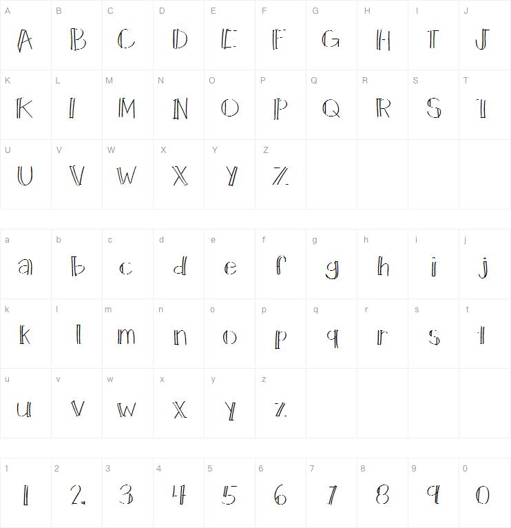KBDraftsmen字体