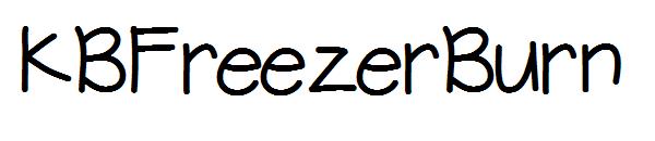 KBFreezerBurn字体