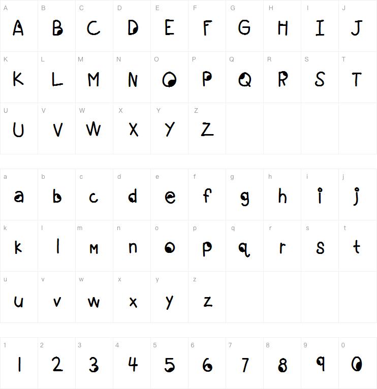 KBGoogleyEyes字体