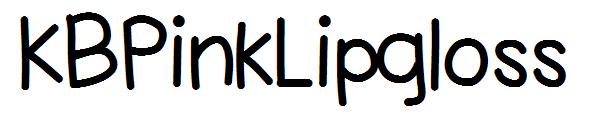 KBPinkLipgloss字体