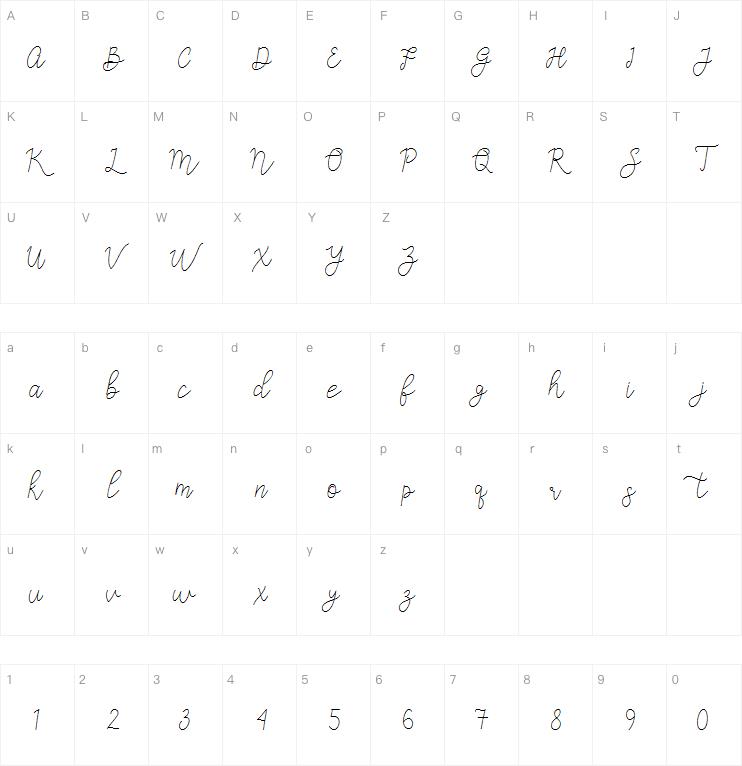 Kelly Leevan字体