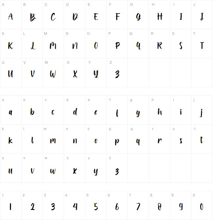 Kembali Lagi字体