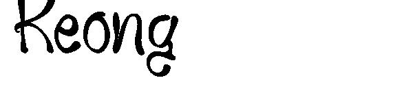 Keong字体
