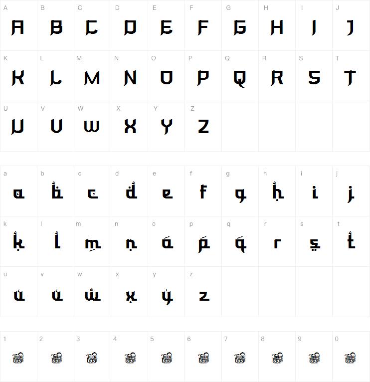 Keswah personaluse字体