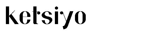 Ketsiyo字体