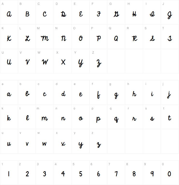 KG Always A Good Time字体