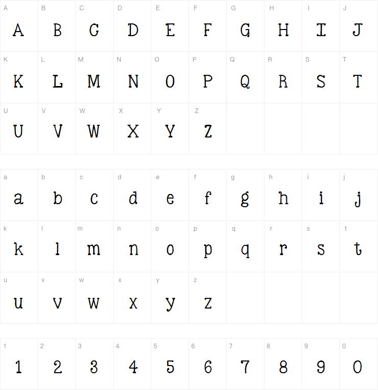 KG Be Still & Know字体