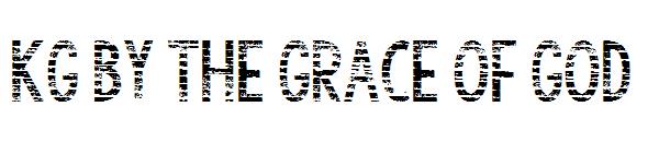 KG By the Grace of God字体