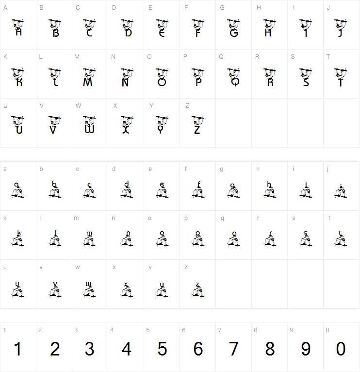 KG Monkey字体
