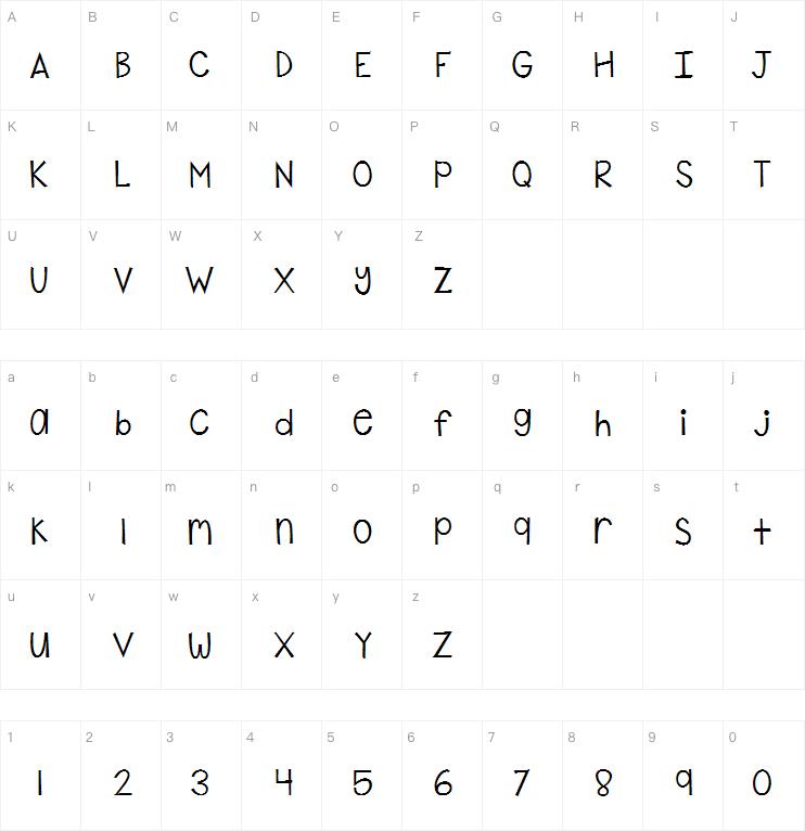 KG Shake it Off字体