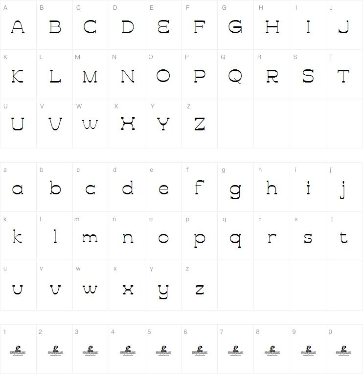 Kicked Display字体