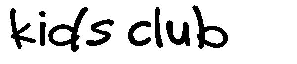 Kids Club字体