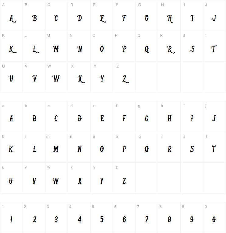 Kind Of Rock字体