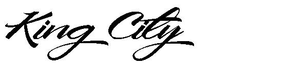 King City字体