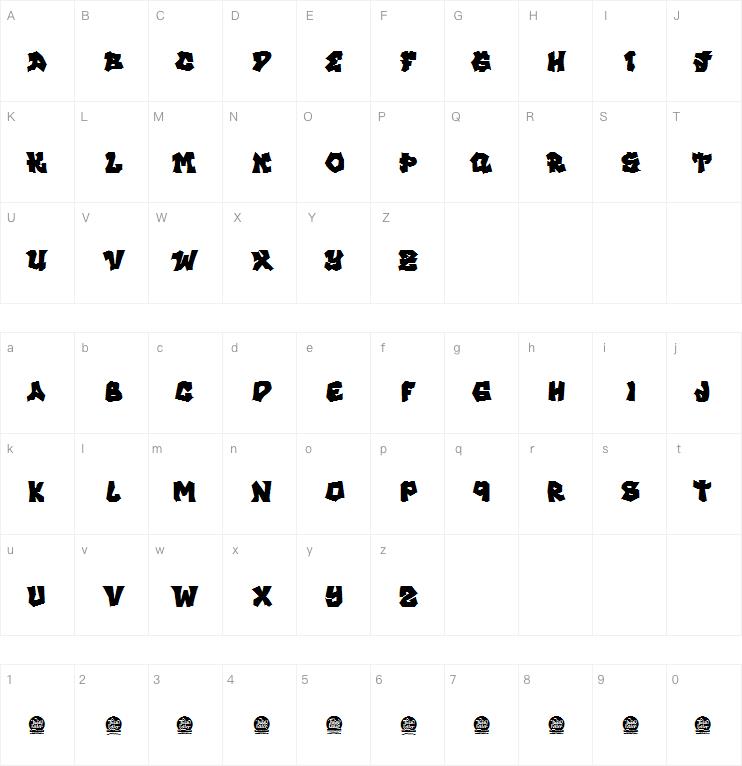 KINGER字体