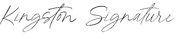 Kingston Signature