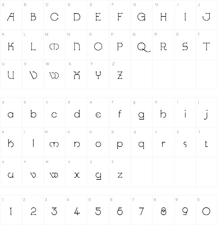 Kingthings Knobson字体