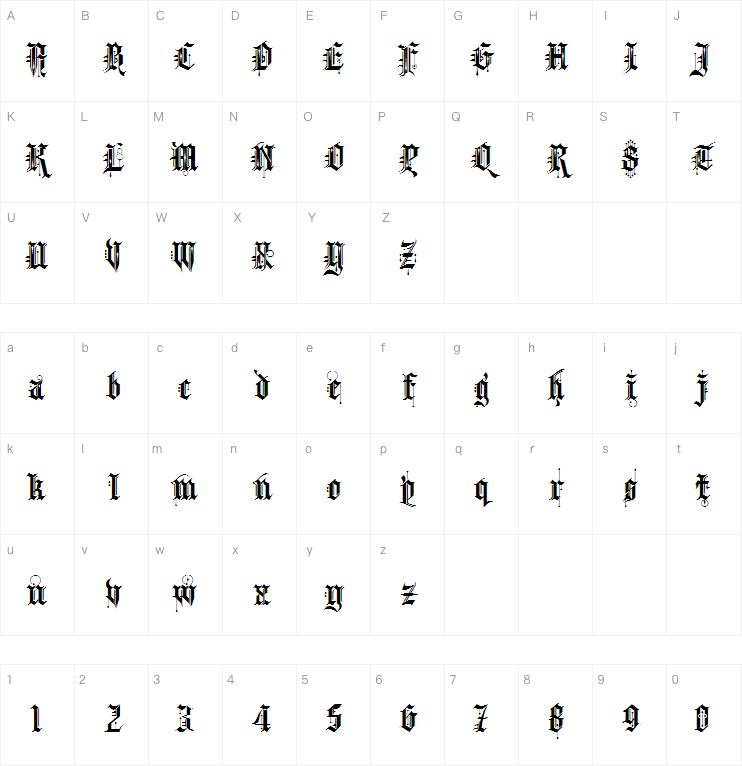 Kingthings Spike字体