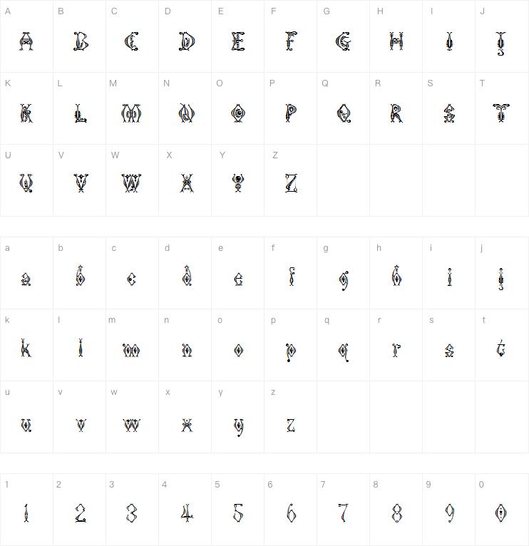 Kingthings Tendrylle字体