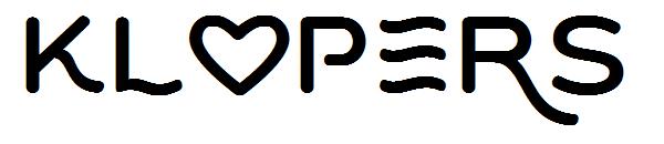 Klopers字体