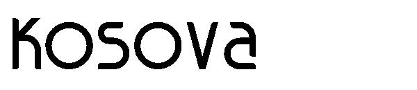 Kosova字体