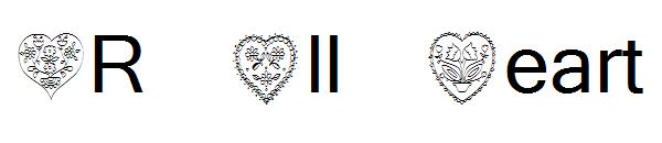 KR All Heart字体