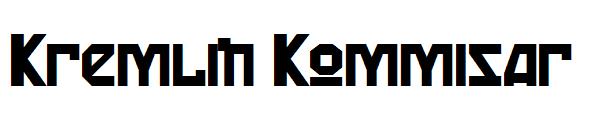 Kremlin Kommisar字体