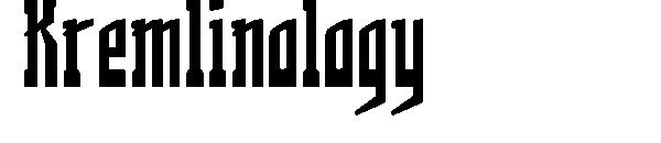 Kremlinology字体