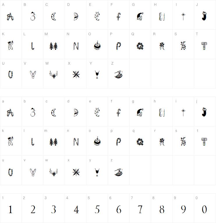 Kringley Christmas字体