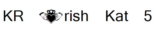 KR Irish Kat 5字体