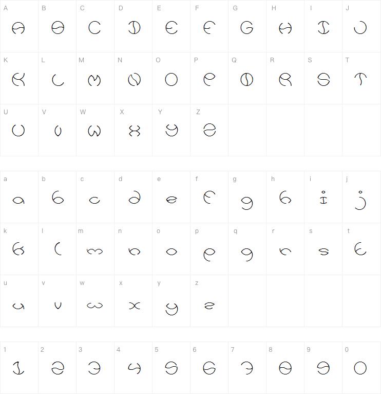 kristina字体
