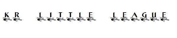 KR Little League字体