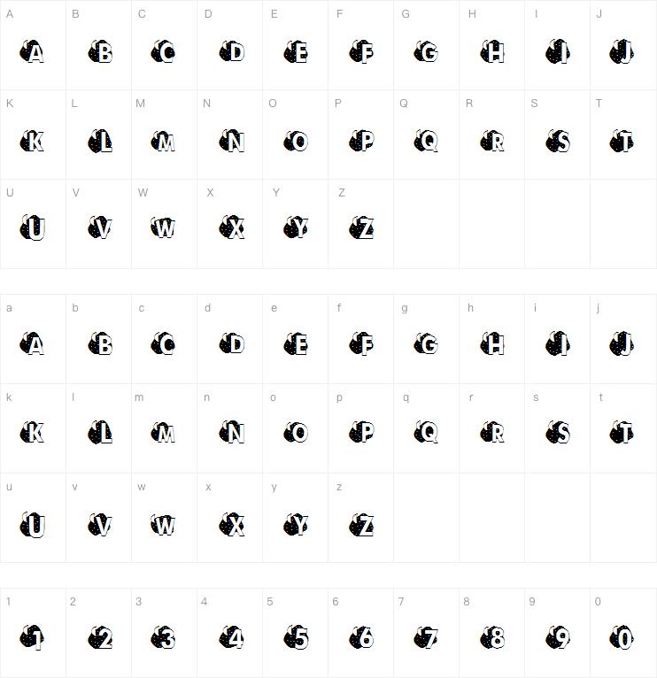 KR Moonlit字体