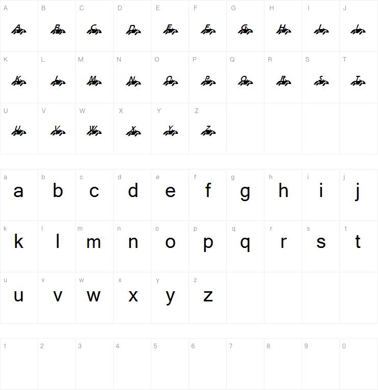 KR Nick's Lil' Racer字体