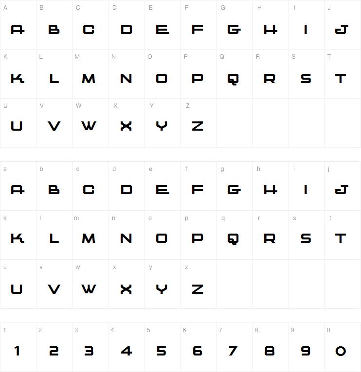 Kwajong字体