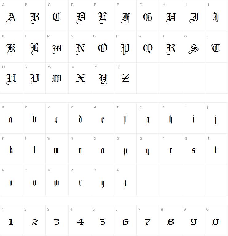 Laandbrau字体