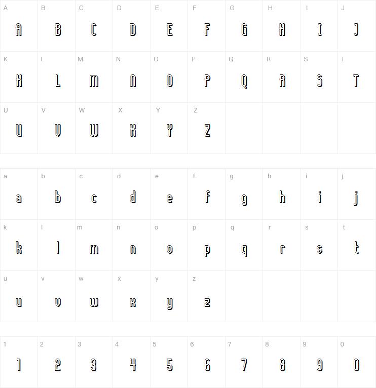 Lady Ice Extra字体