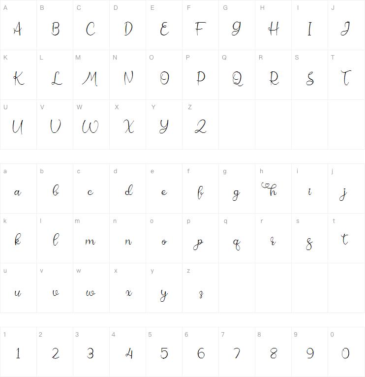 Lakeisha字体