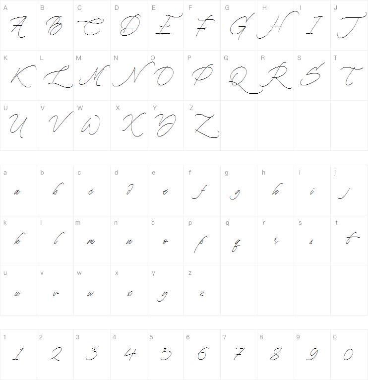 La Monte字体
