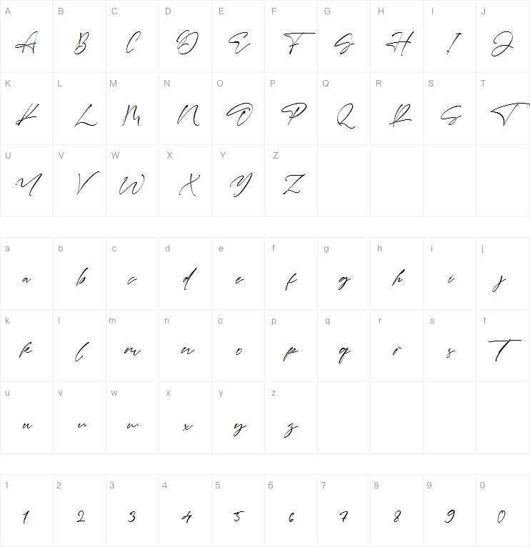 LANEKY HAIZEN字体
