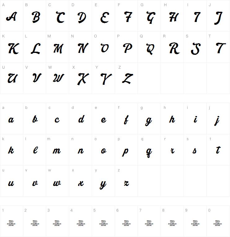 Largelake字体