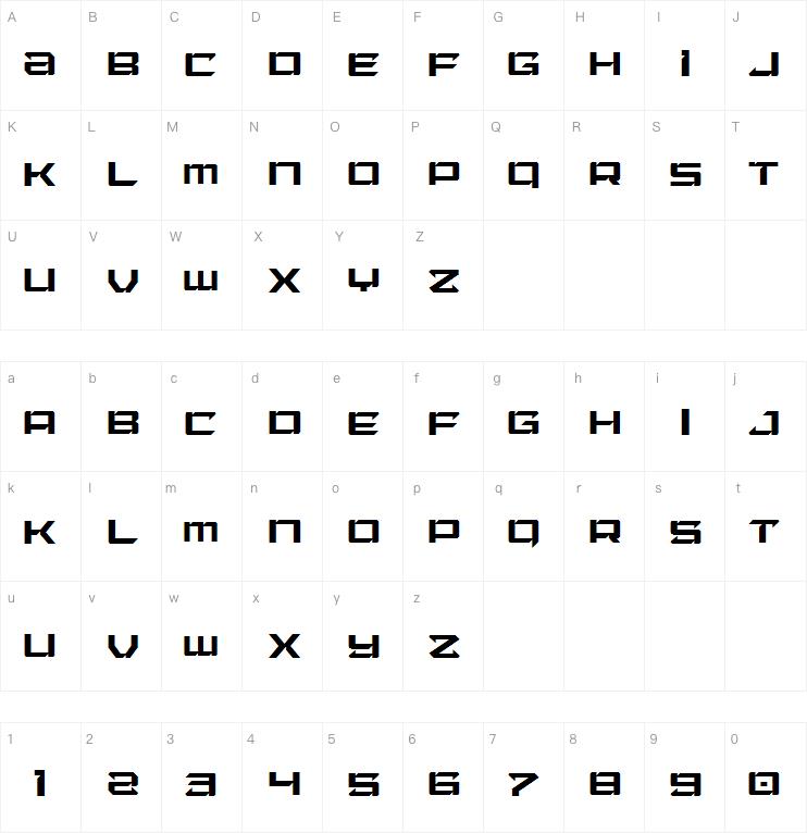 Laser Wolf字体