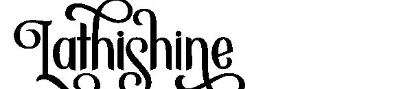 Lathishine字体