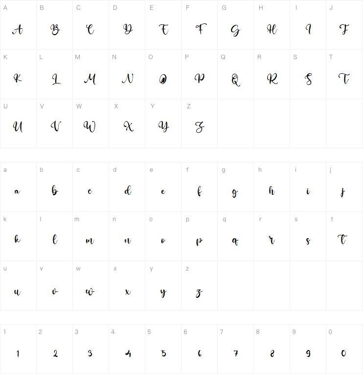 Lawson Weston字体